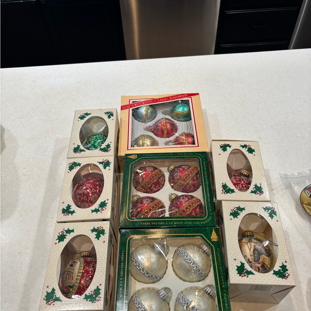 Festive Christmas Ornament Set